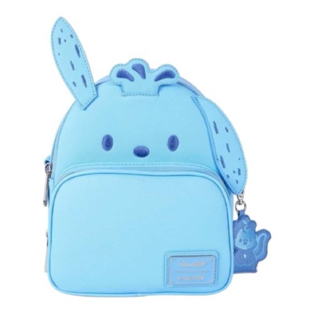 NWT-LOUNGEFLY-SANRIO POCHACCO CONVERTIBLE SMALL BACKPACK